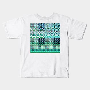 Fractal patchwork Kids T-Shirt